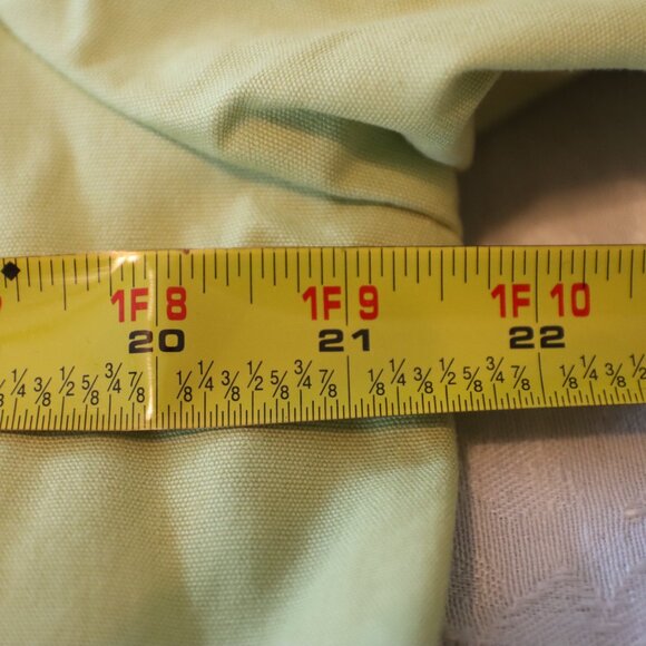 Crazy Horse Reversable Trench Style Coat Green/Floral Size Large 100% Cotton - Picture 8 of 12